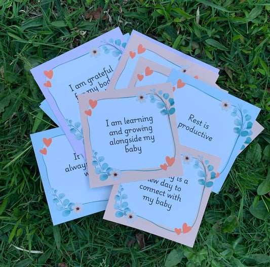 Postpartum Mom Affirmation Cards